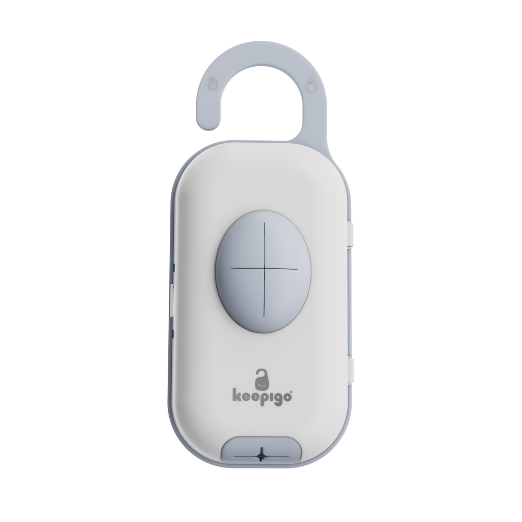 Keepigo| Baby Beige| Diaper Bag Wipe Dispenser | 3-in-1 Portable Diaper Caddy Organizer, Baby Wipe Holder with Disposable Bags | Baby Essentials for Newborns, Toddlers, Travel & Baby Shower Gifts