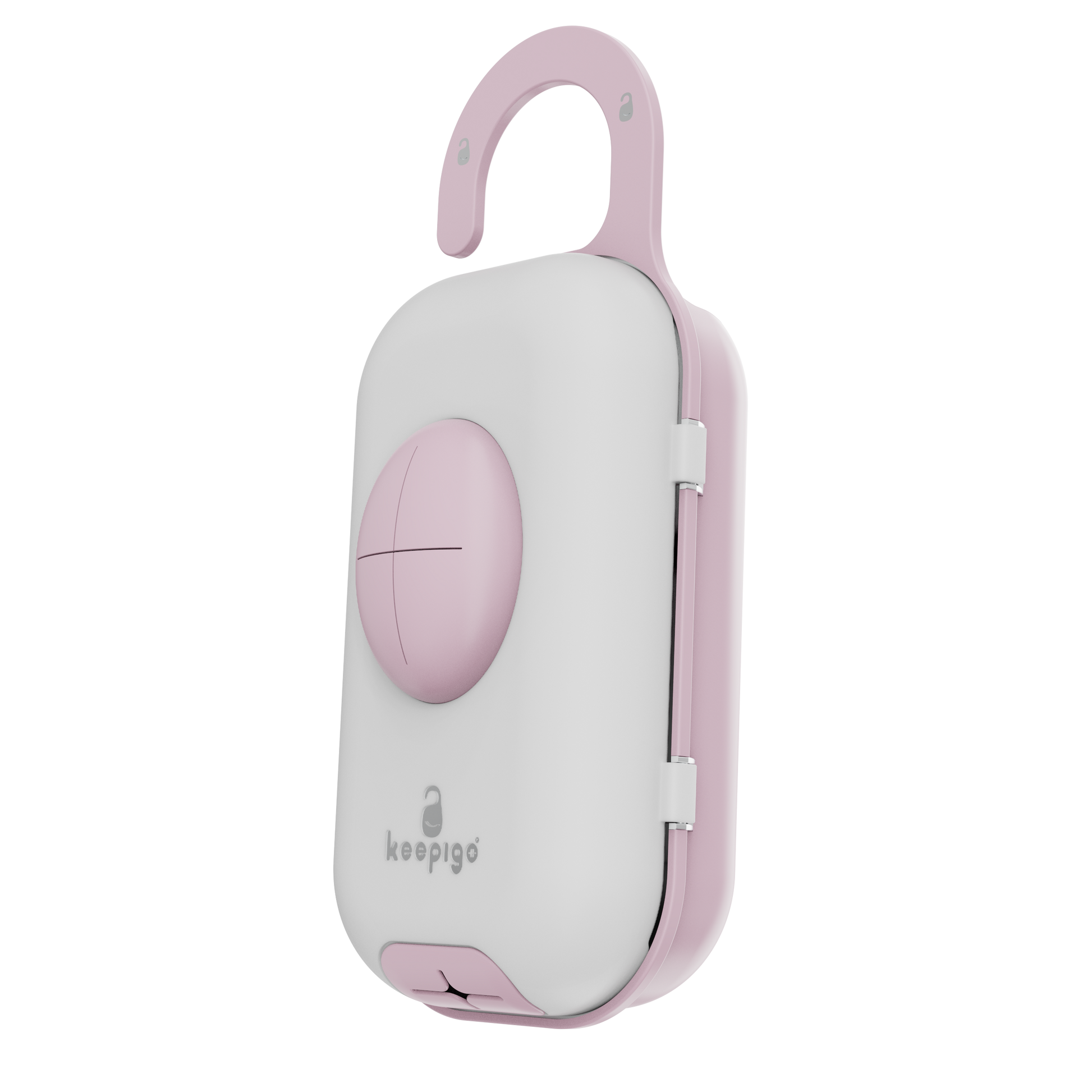 Keepigo| Baby Beige| Diaper Bag Wipe Dispenser | 3-in-1 Portable Diaper Caddy Organizer, Baby Wipe Holder with Disposable Bags | Baby Essentials for Newborns, Toddlers, Travel & Baby Shower Gifts