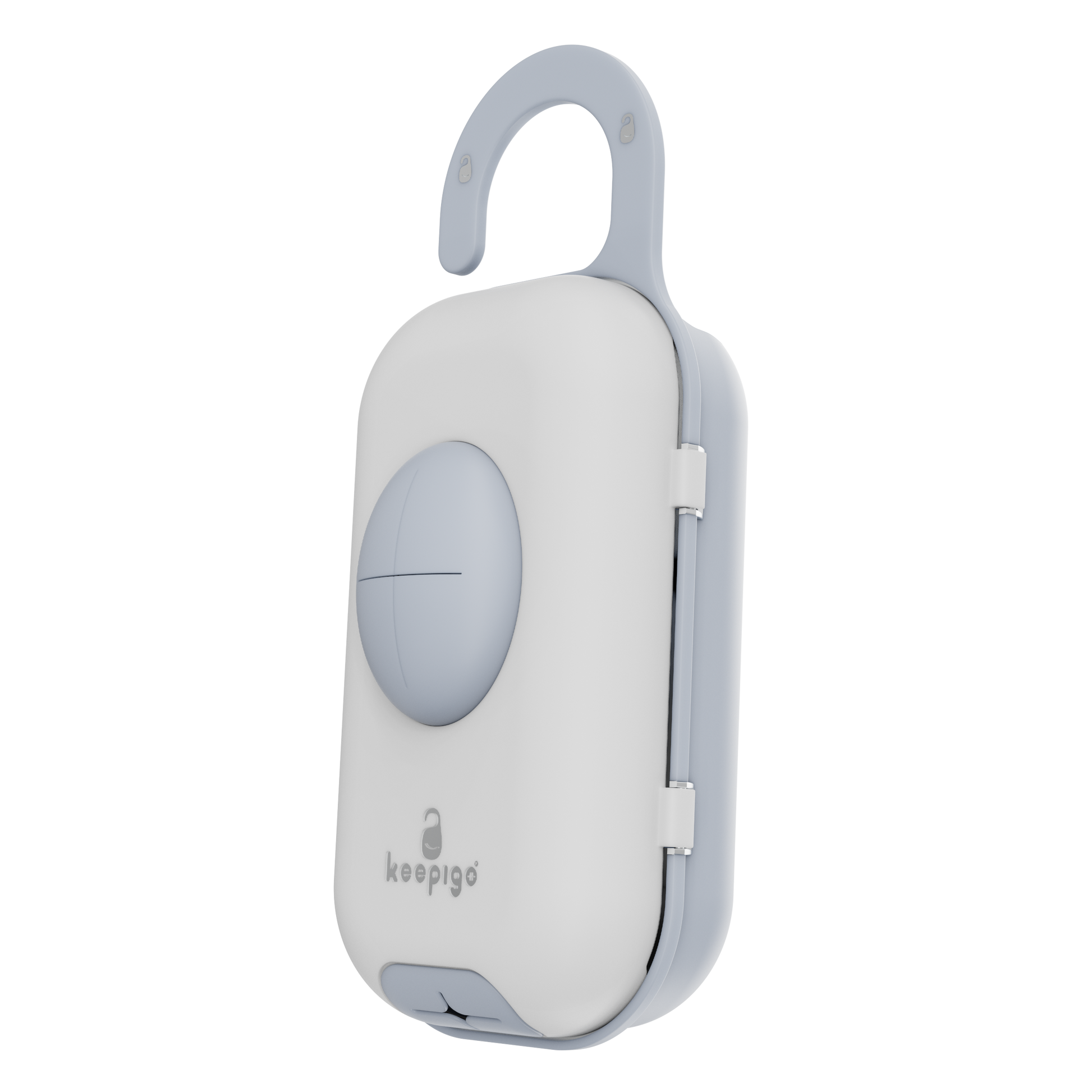 Keepigo| Baby Beige| Diaper Bag Wipe Dispenser | 3-in-1 Portable Diaper Caddy Organizer, Baby Wipe Holder with Disposable Bags | Baby Essentials for Newborns, Toddlers, Travel & Baby Shower Gifts