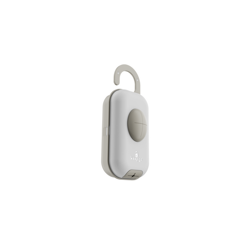 Keepigo beige, Diaper Bag Wipe Dispenser | 3-in-1 Portable Diaper Caddy Organizer, Baby Wipe Holder with Disposable Bags | Baby Essentials for Newborns, Toddlers, Travel & Baby Shower Gifts