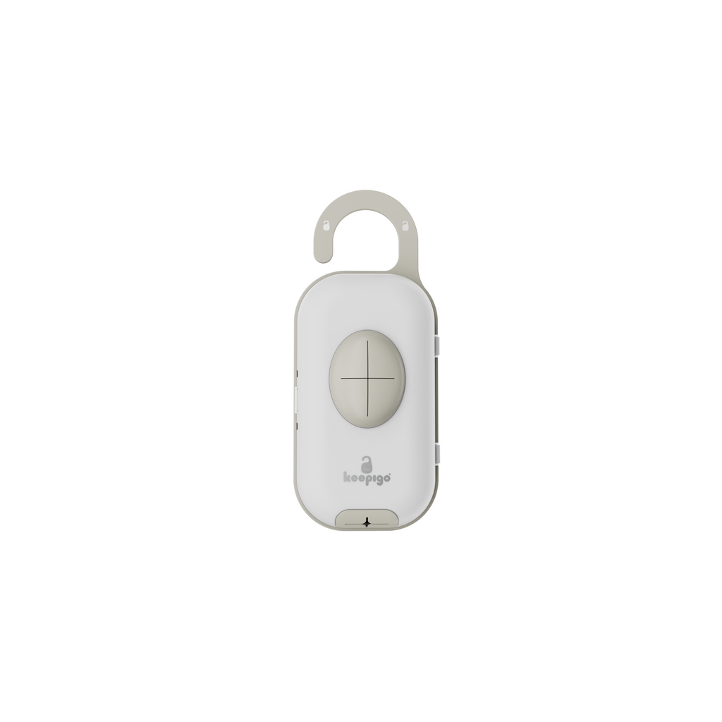 Keepigo beige, Diaper Bag Wipe Dispenser | 3-in-1 Portable Diaper Caddy Organizer, Baby Wipe Holder with Disposable Bags | Baby Essentials for Newborns, Toddlers, Travel & Baby Shower Gifts