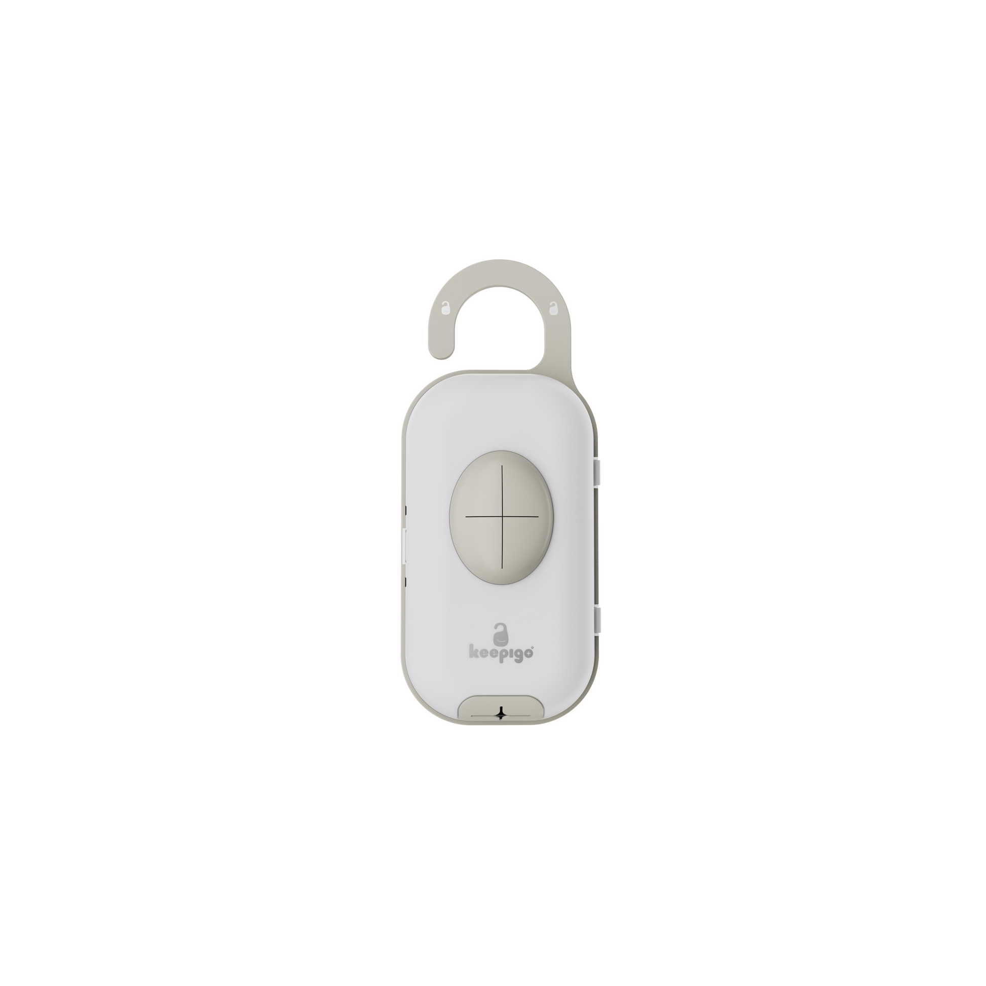 Keepigo beige, Diaper Bag Wipe Dispenser | 3-in-1 Portable Diaper Caddy Organizer, Baby Wipe Holder with Disposable Bags | Baby Essentials for Newborns, Toddlers, Travel & Baby Shower Gifts